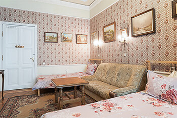Room in the apartments Neva View - White nights in Saint-Petersburg
